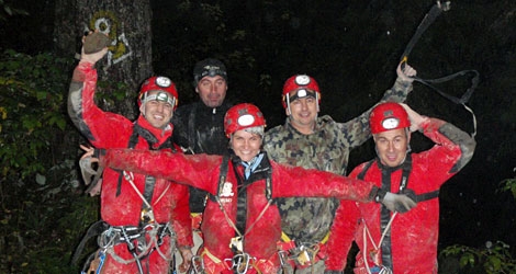 Caving in Apuseni Mt.