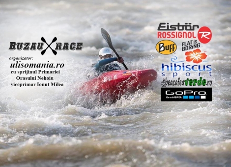 Concurs caiac pe Buzau 9-10.04.16