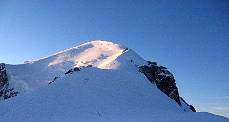 Mont Blanc in August