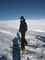 Ski touring in Bucegi Mt.