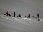 Ski touring in Bucegi Mt.