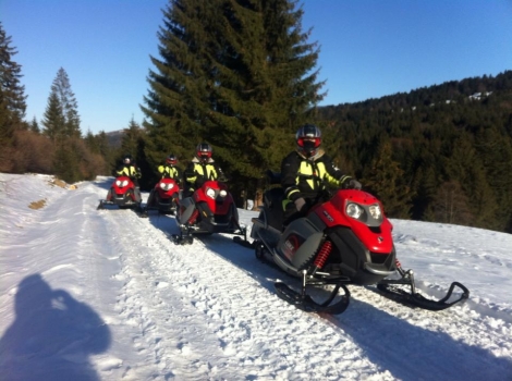 Snowmobil Poiana Brasov