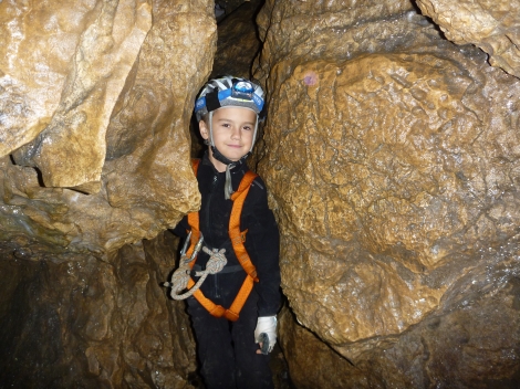 Speologie in pestera Rasnov